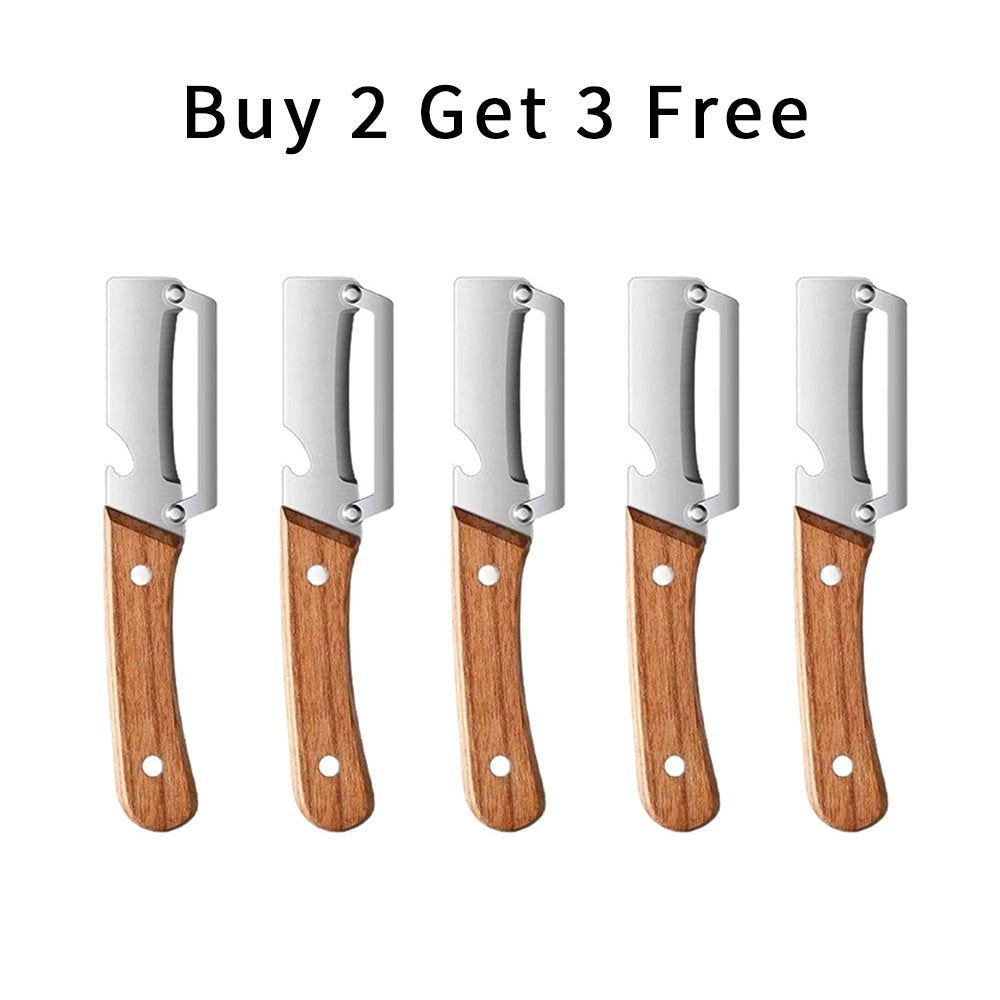 Kitchen Multi-Function Stainless Steel Thickened Fruit Peeler Knife