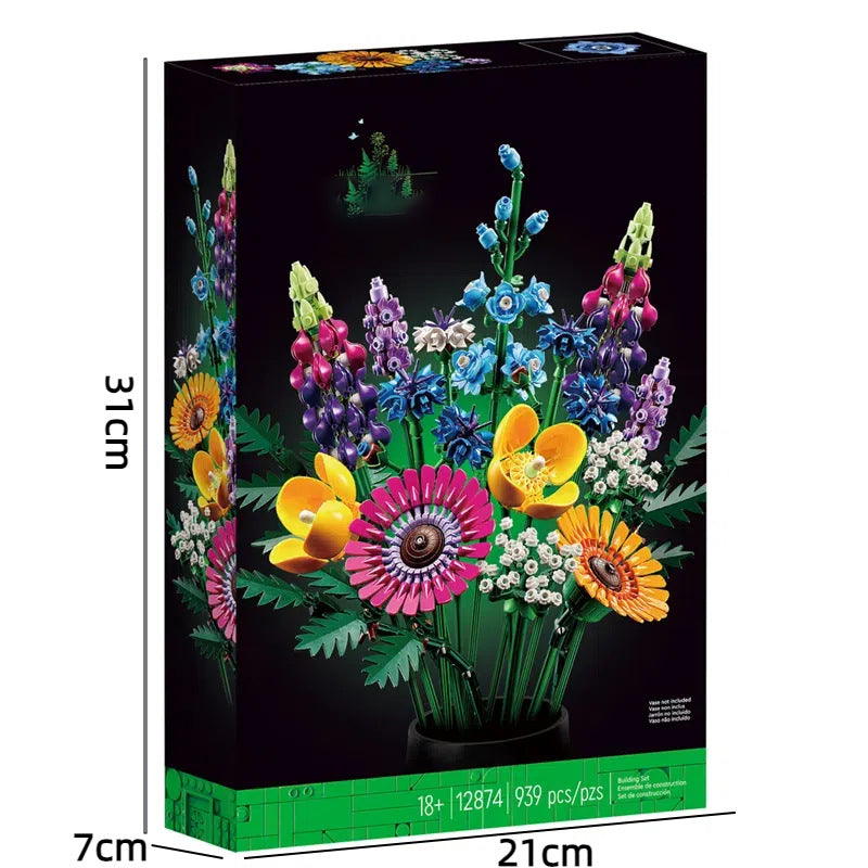 Flower Bouquet Assembly Toys