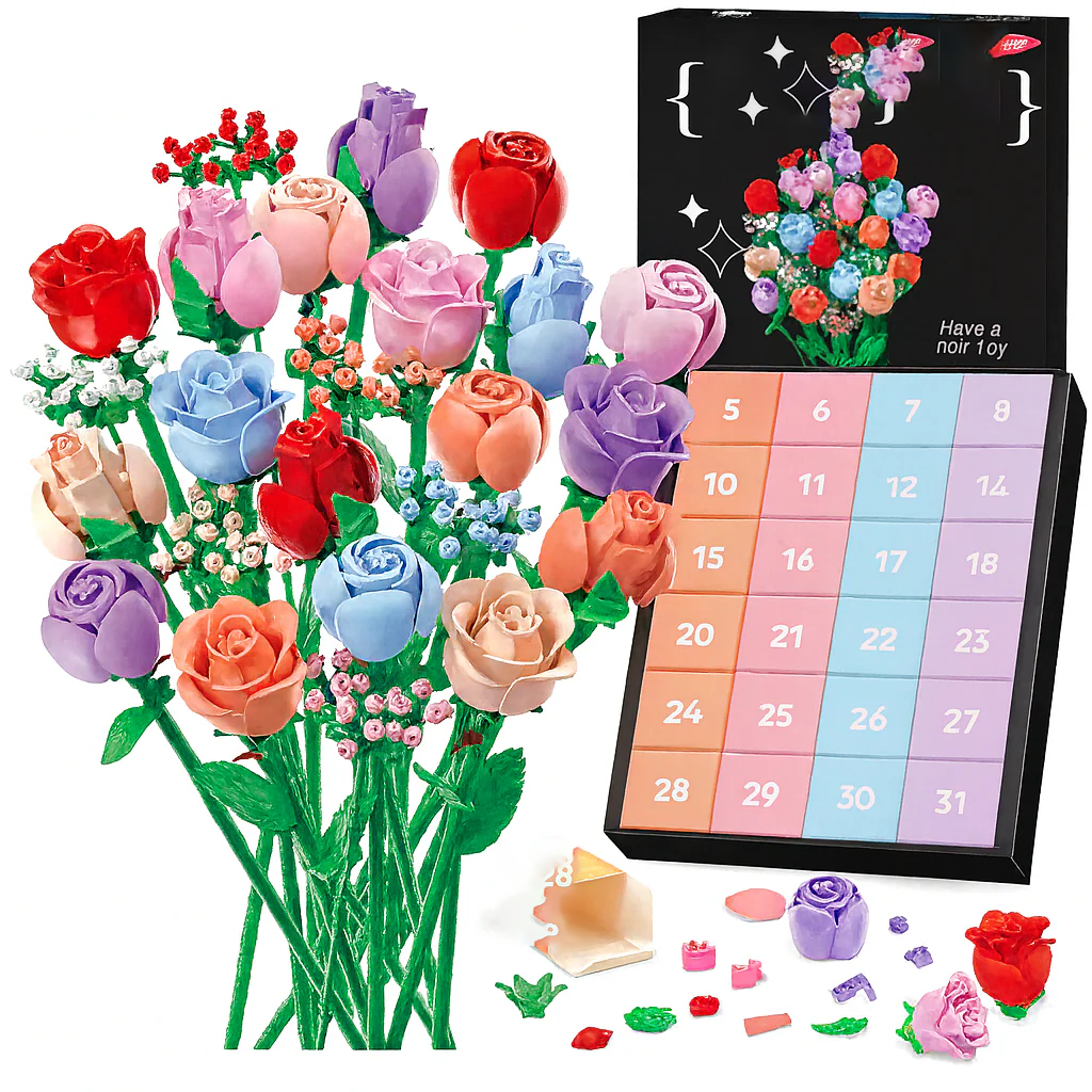 Flower Bouquet Assembly Toys