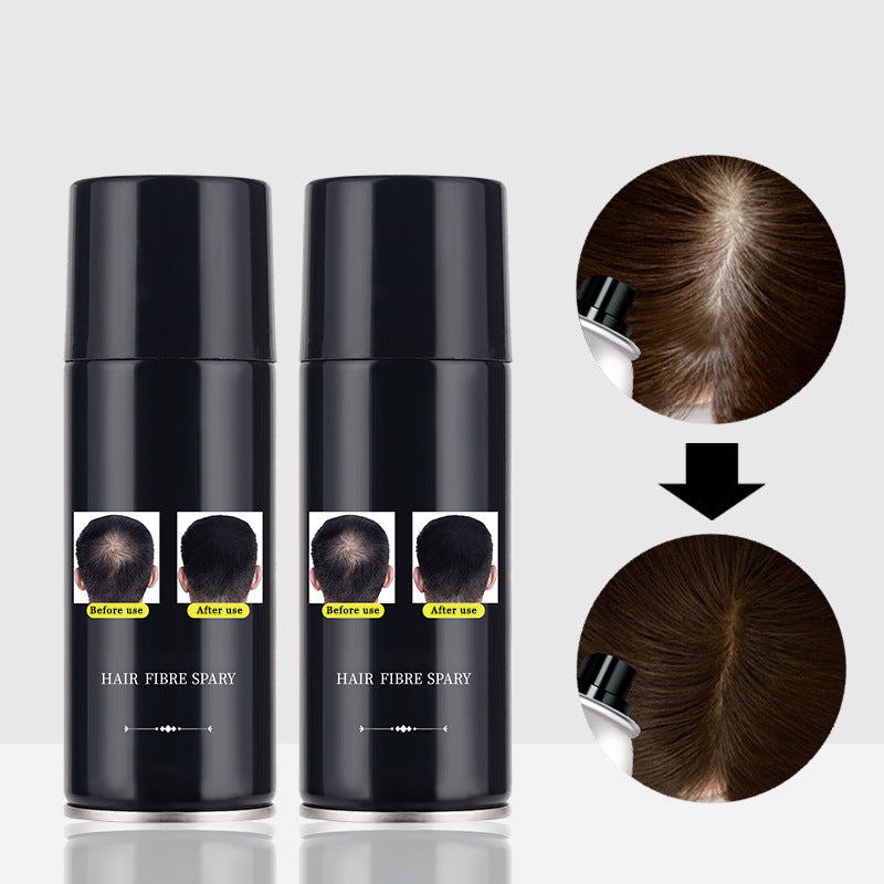 Disposable coloring dense hair spray hair spray