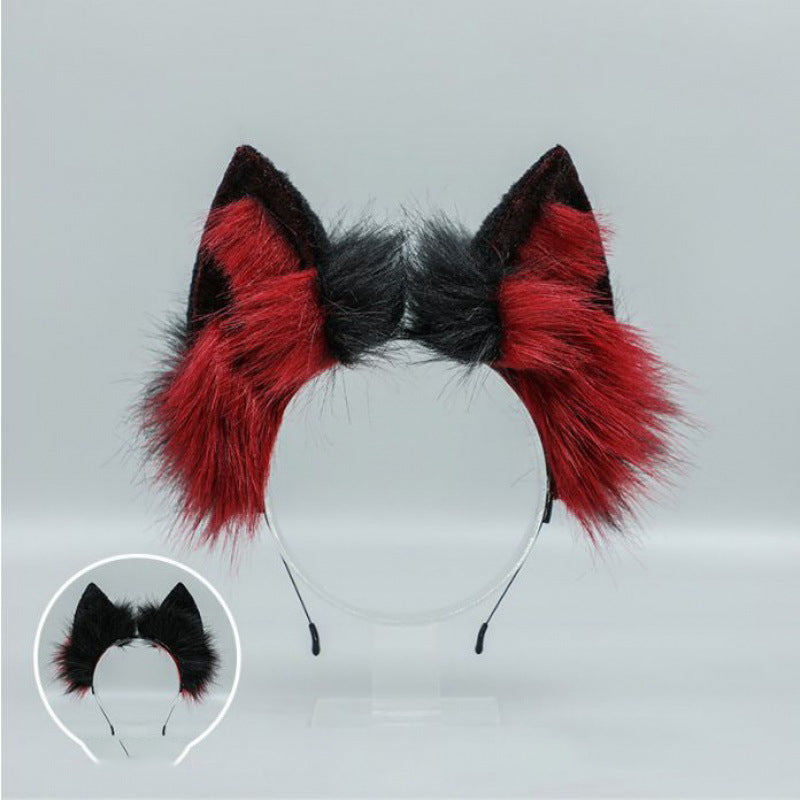 Moving plush headband