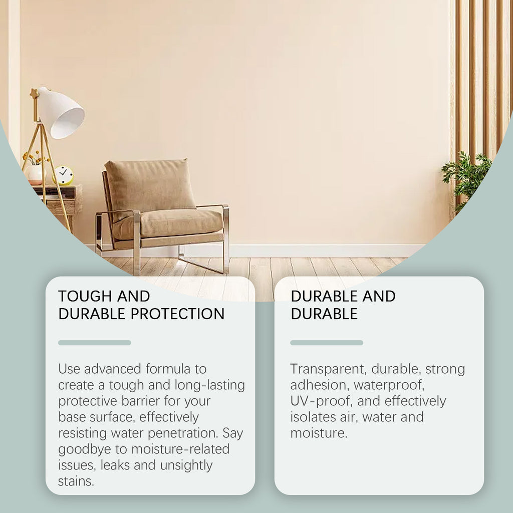Multifunctional transparent waterproof adhesive