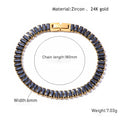 24k, Haoshi stone bracelet necklace set