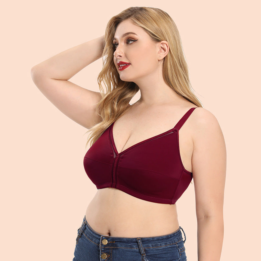 Lace Plus Size Push Up Bra