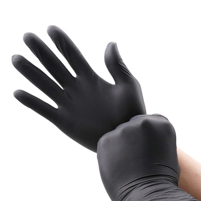 Black Rubber Gloves — Kitchen & Household Cleaning