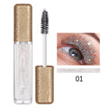 Glittery colored mascara for thick, long-lasting curling
