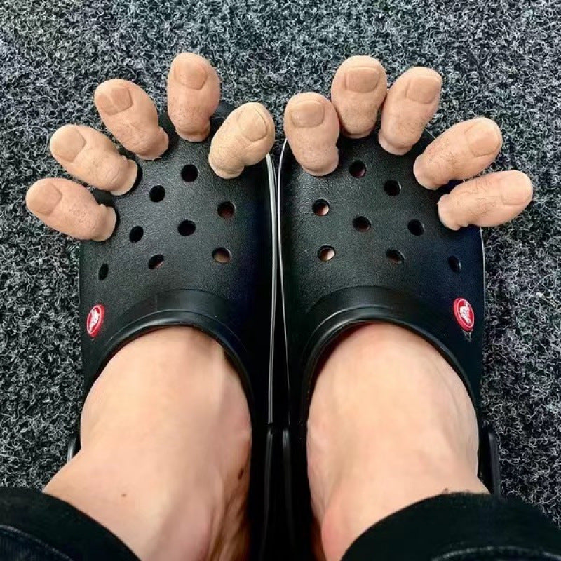 Quirky Big Toe Charms for Clogs