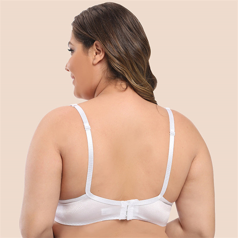 Lace Push Up Plus Size Bra