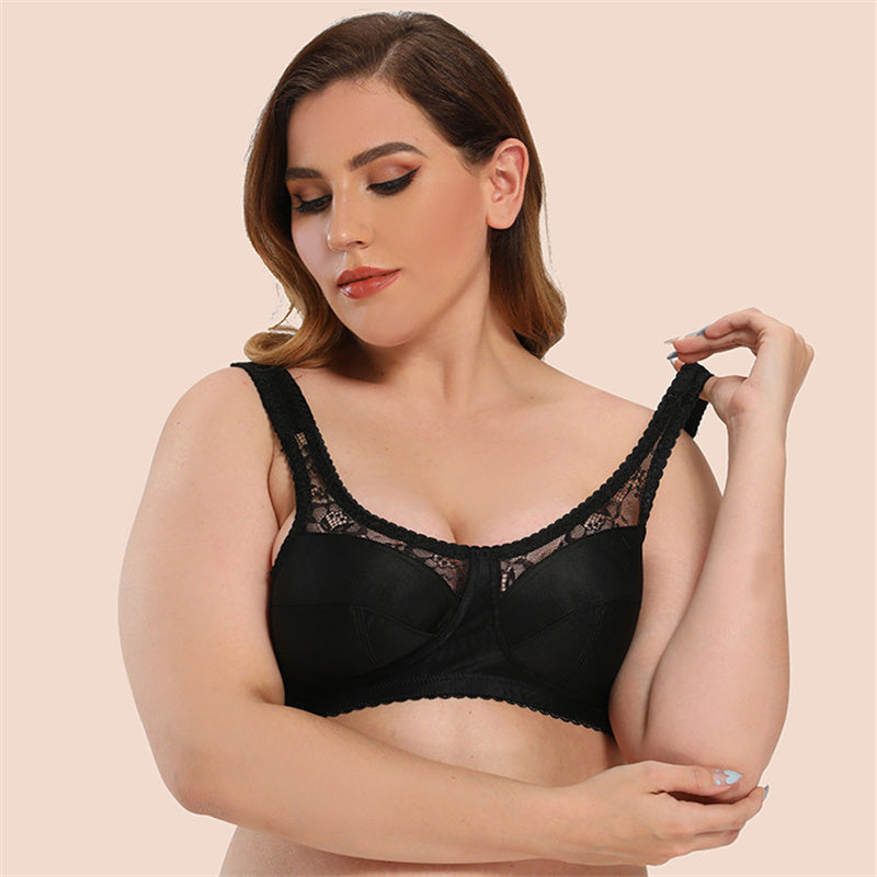 Lace Wide Strap Ultra Thin Bra