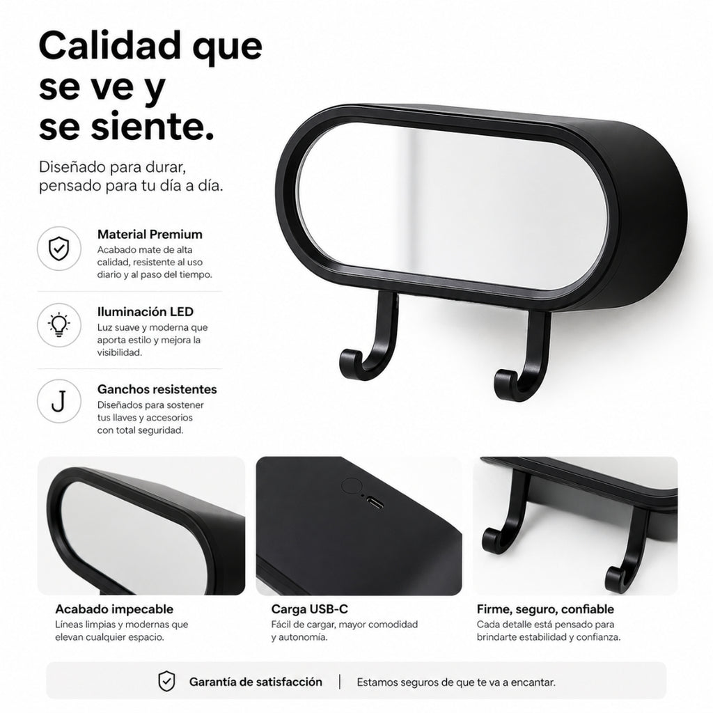 Phantom Mirror Rechargeable Key Holder