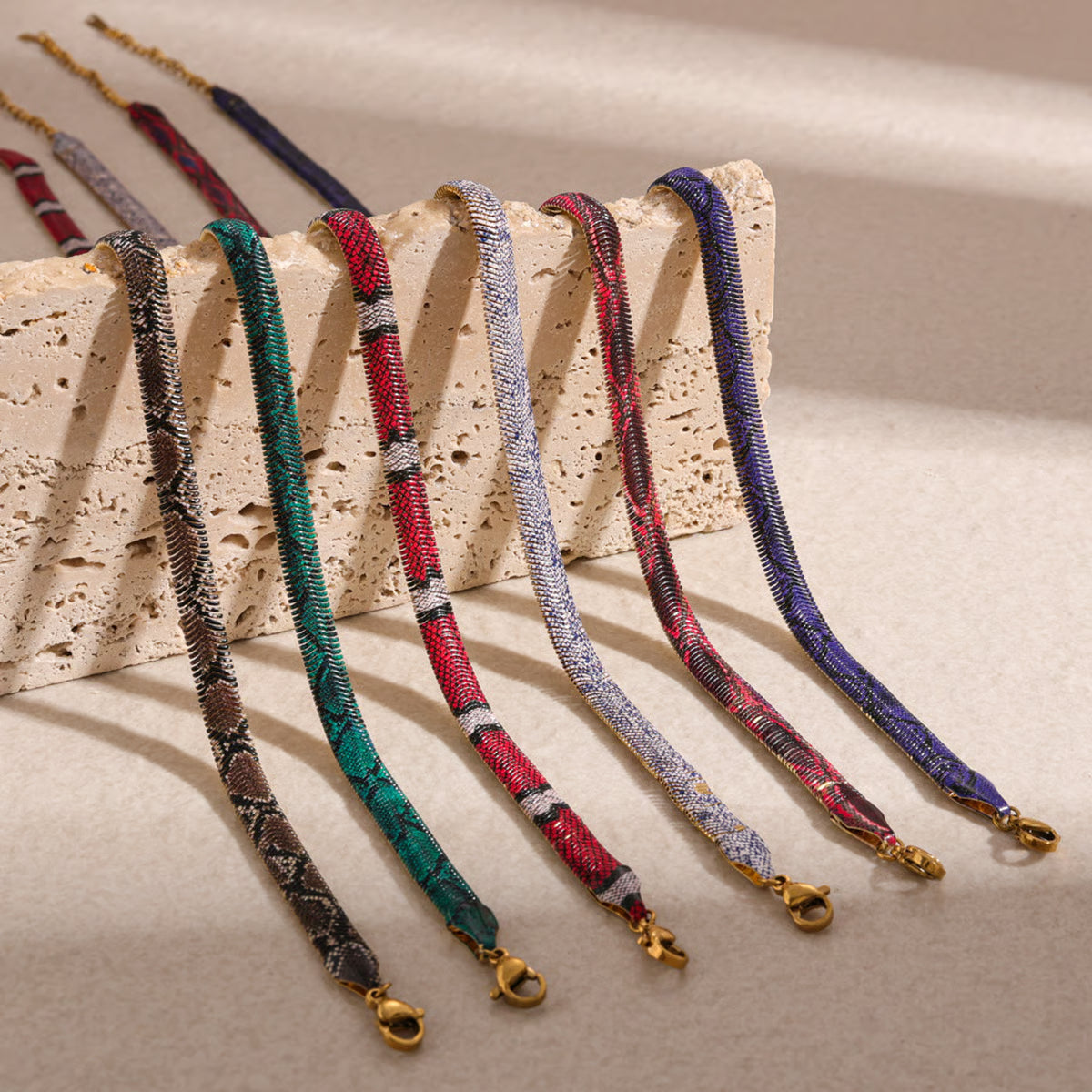 Snake Pattern Necklace
