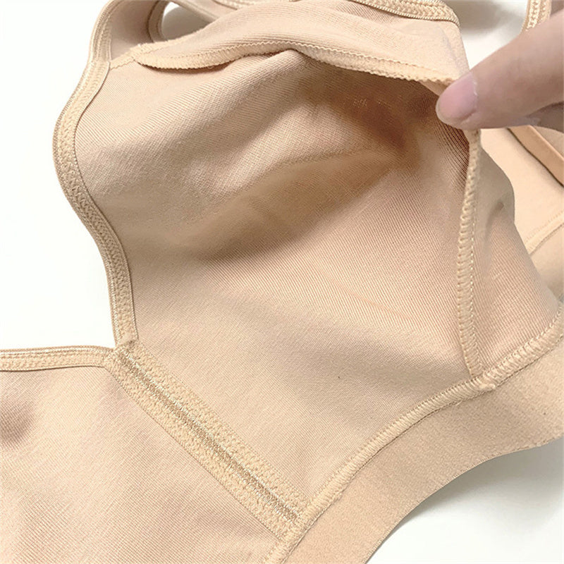 Cotton Seamless Comfort Bra