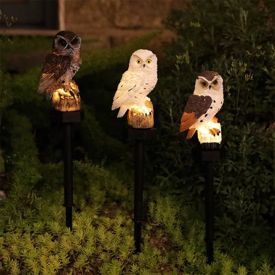 Waterproof Solar Owl Light
