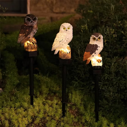 Waterproof Solar Owl Light
