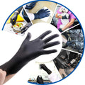 Black Rubber Gloves — Kitchen & Household Cleaning