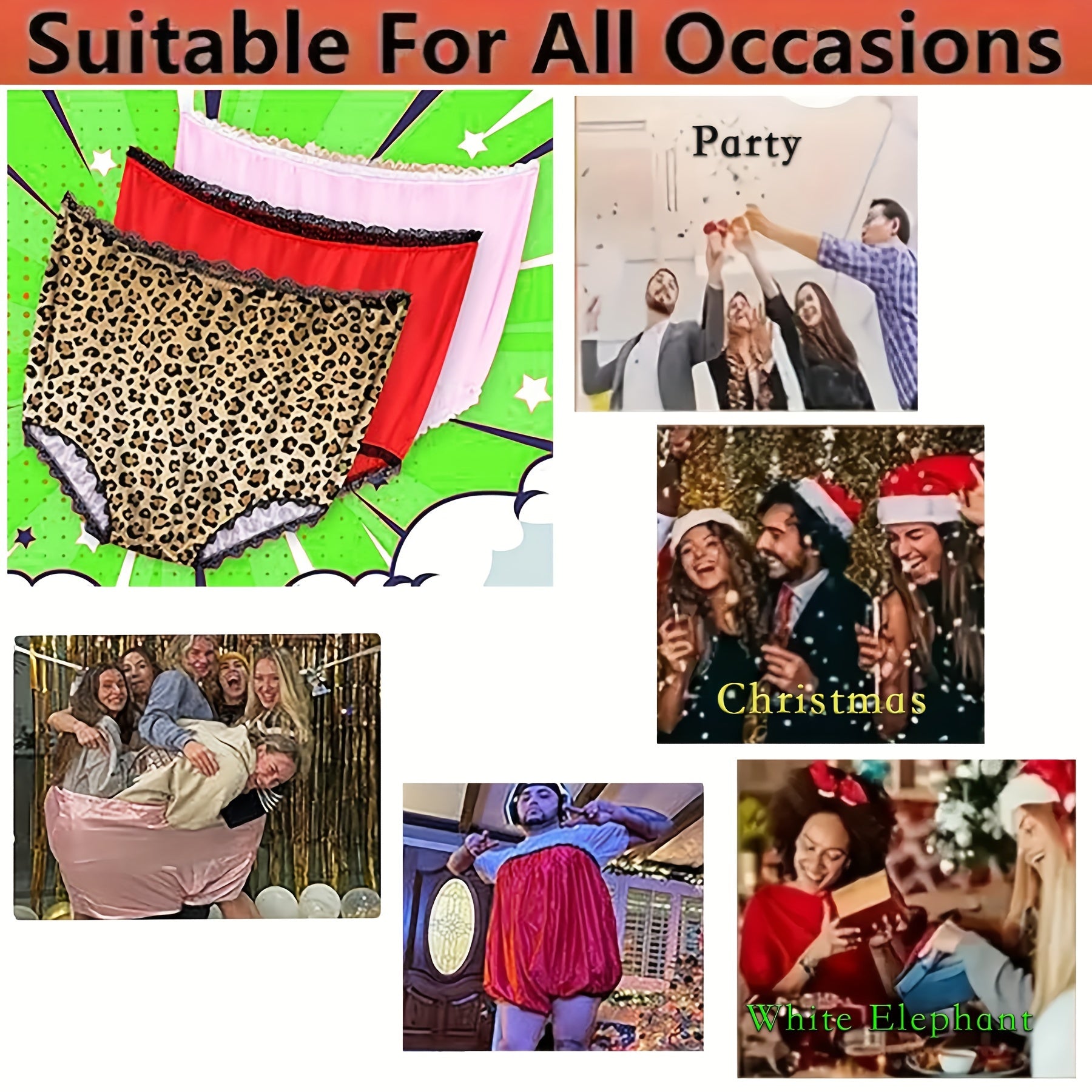 Humorous plus-size lingerie gift