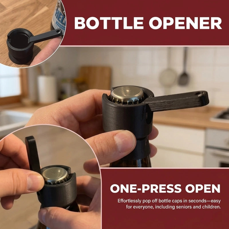 Bottle Cap Launcher Bottle Opener-Launch Fun!