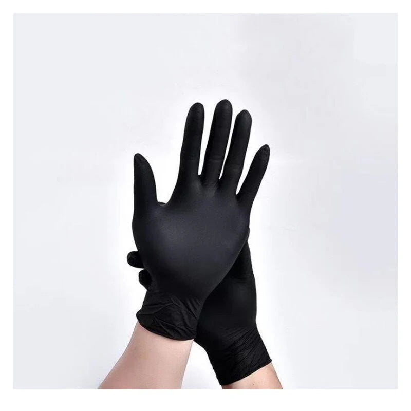 Black Rubber Gloves — Kitchen & Household Cleaning