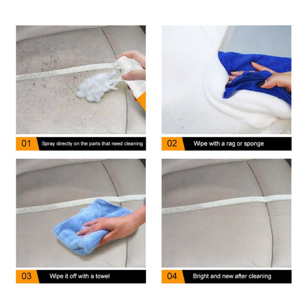 Multipurpose foam cleaner