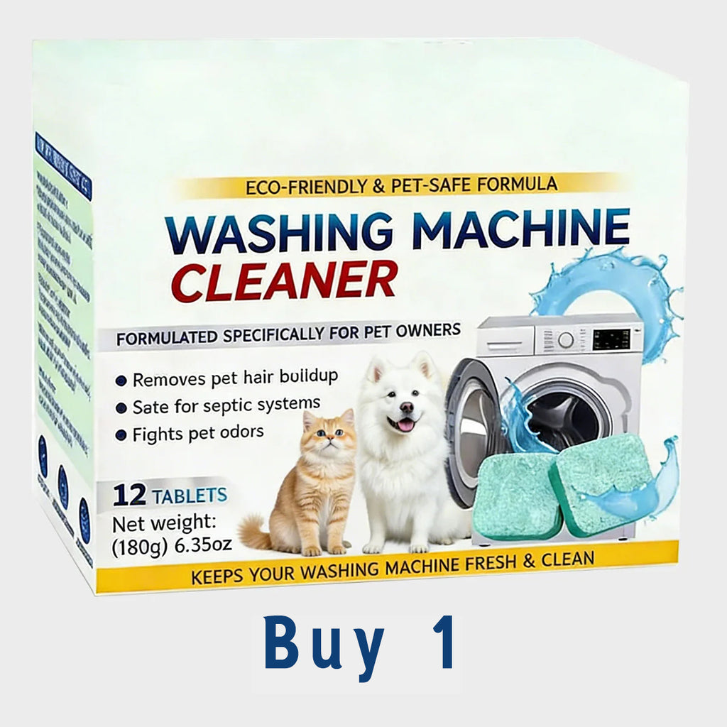 Eco-Friendly Washing Machine Cleaner: Eliminates Pet Odors