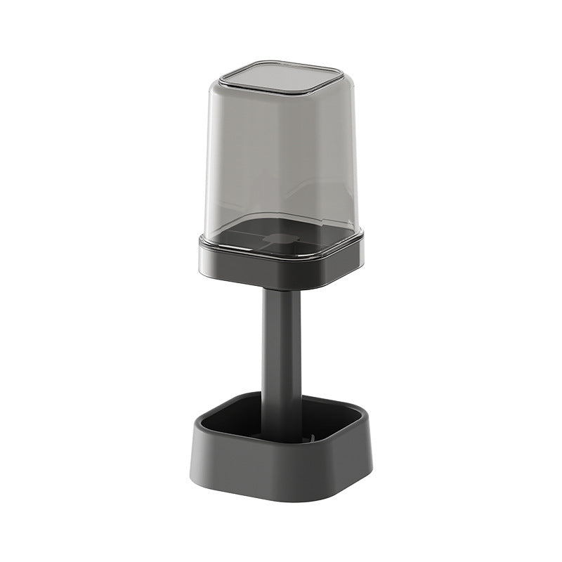 High/Low Mouthwash Cup Toothbrush Holder