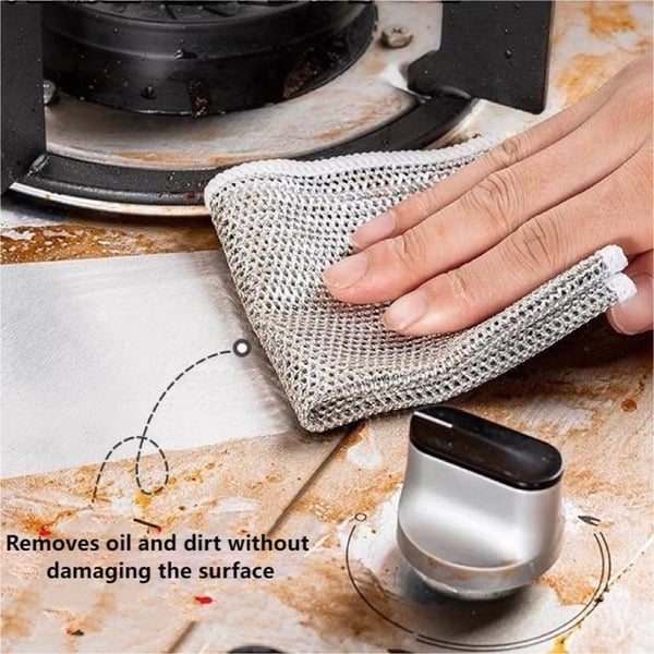🎄Christmas 🔥Multi-Purpose Wire Miracle Cleaning Cloths