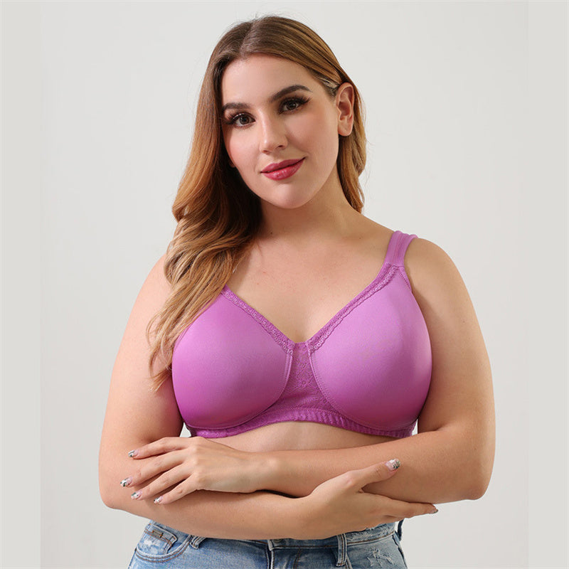 Full Cup Solid Color Bra