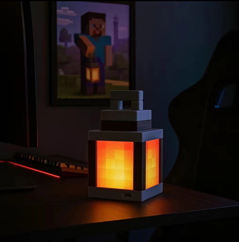 Pixel Lantern Night Light