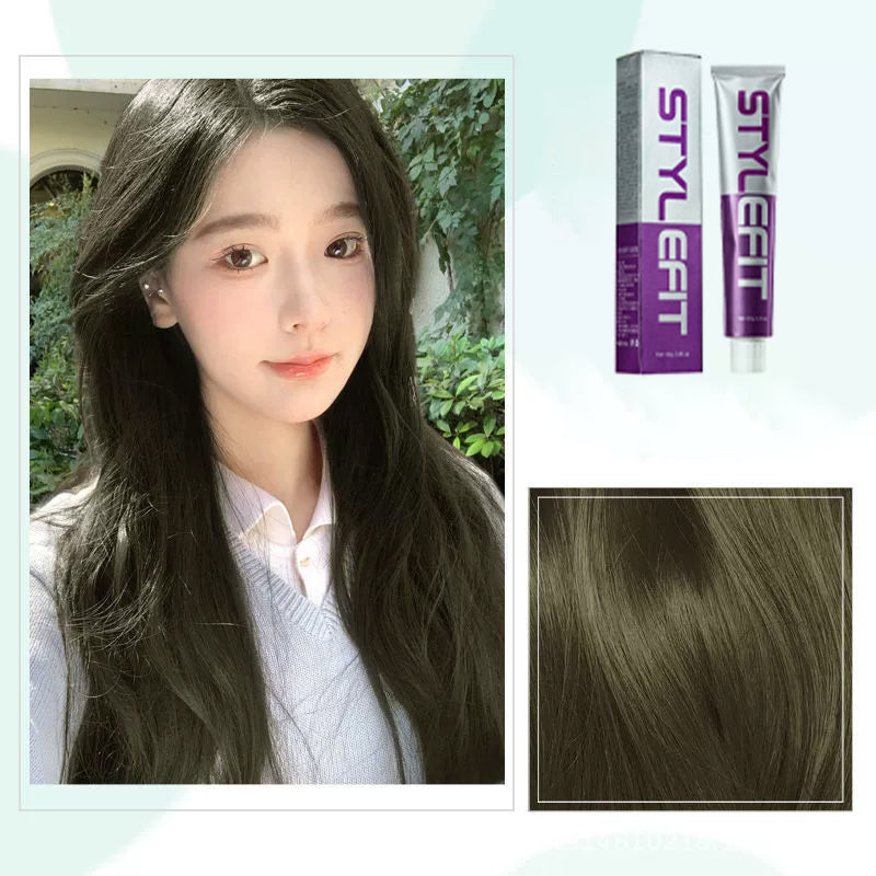 New popular colors of ammonia-free hair dye