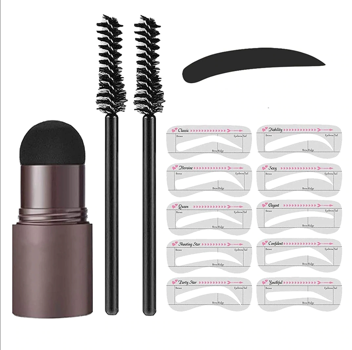 Juego de Plantillas de Maquillaje de Cejas 13 Piezas(Compra 2 envío gratis)