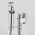 One into two out of the bathroom booster flushing household high-pressure flush gun