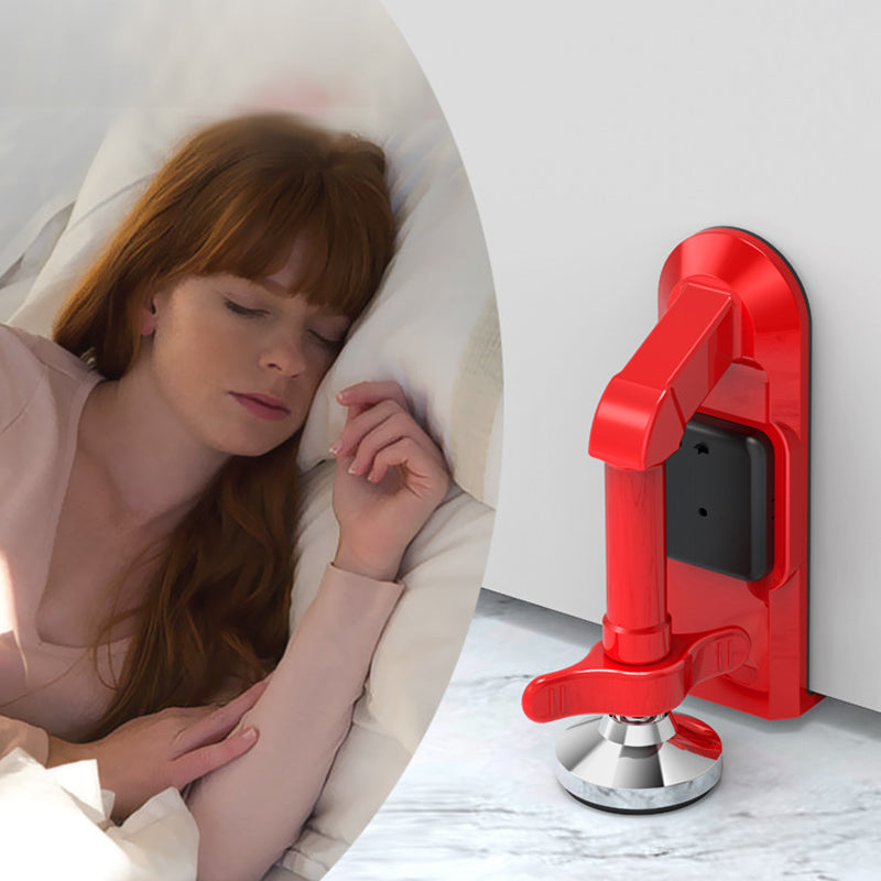 Portable Security Device Blocker Door Stop Alarms