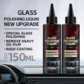 Car glass polishing liquid