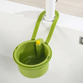 Hanging sink drain basket