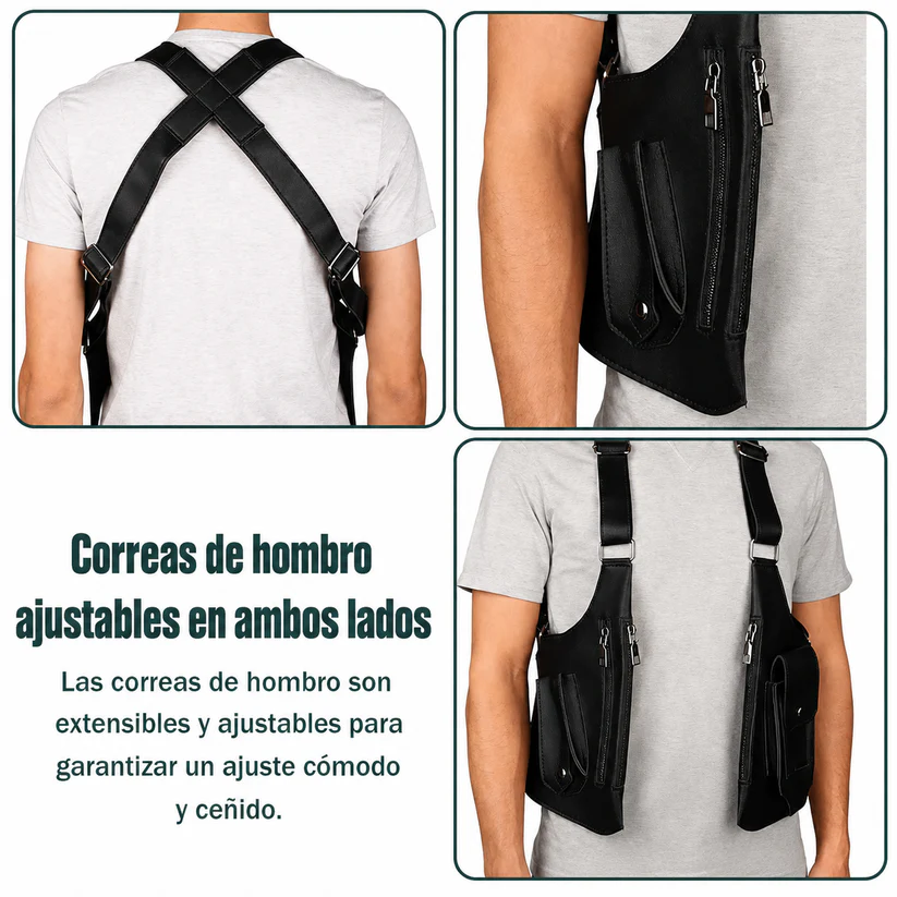 Men's Anti-Theft Multi-Pocket Backpack