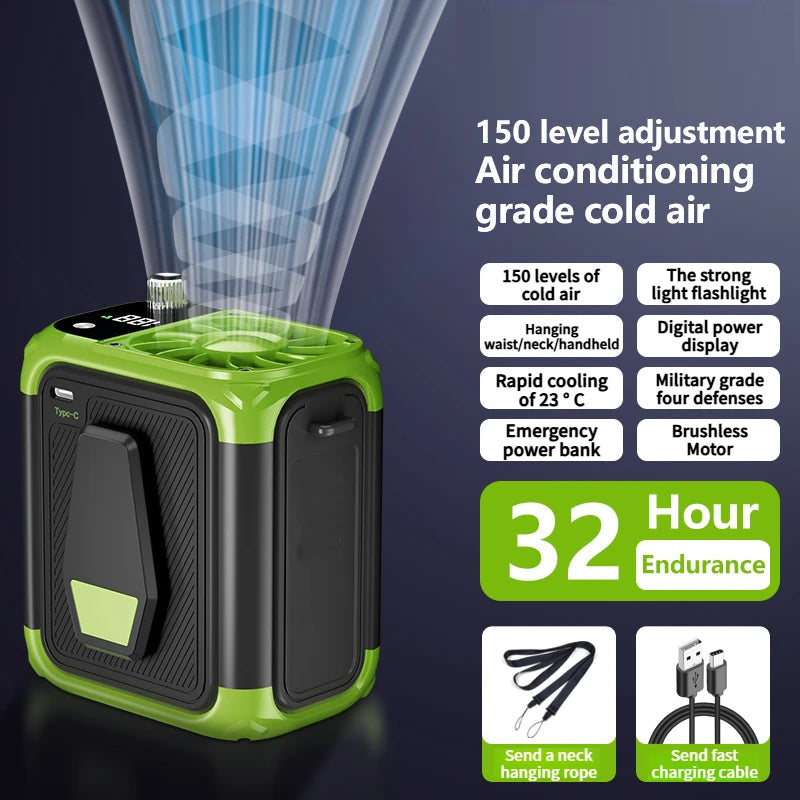 Mini Cooling Neck & Waist Fan