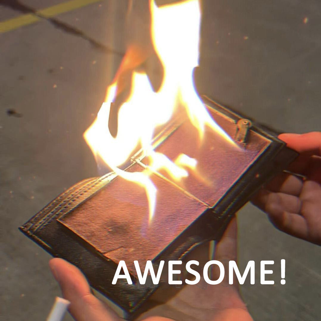 Magic Props Fiery Wallet - 2nd Generation Large Area