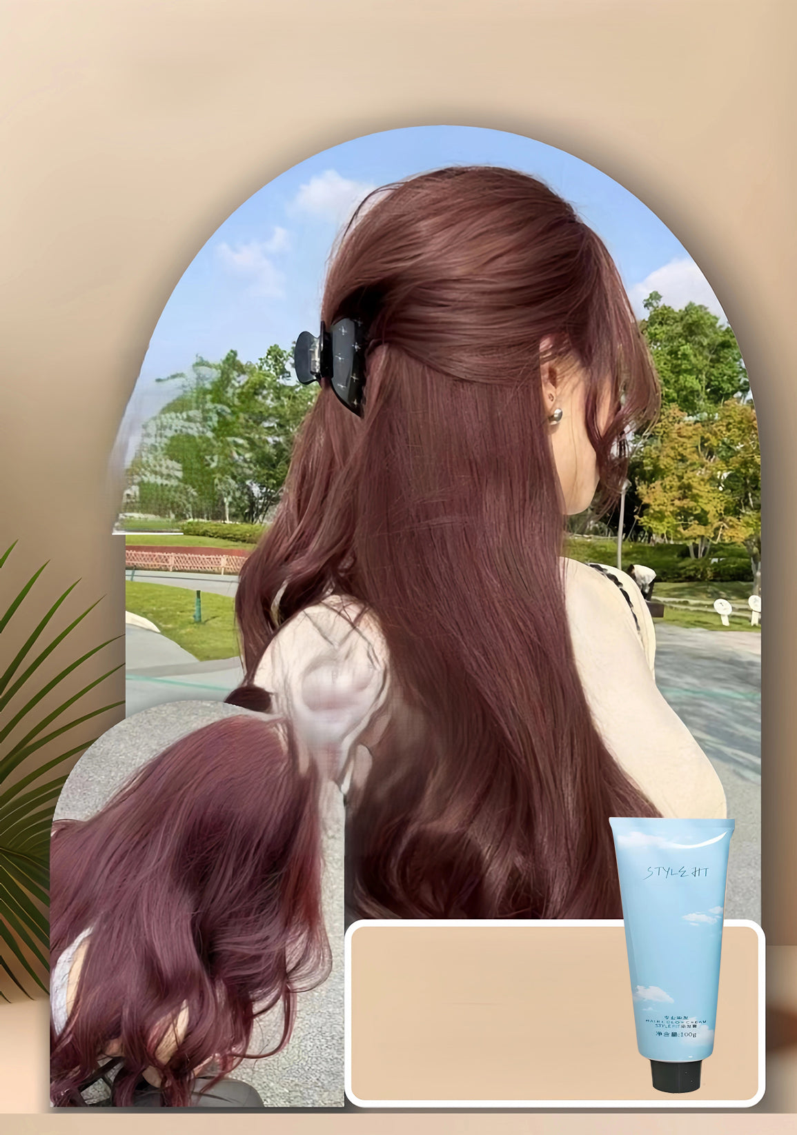 Hair dye for men and women