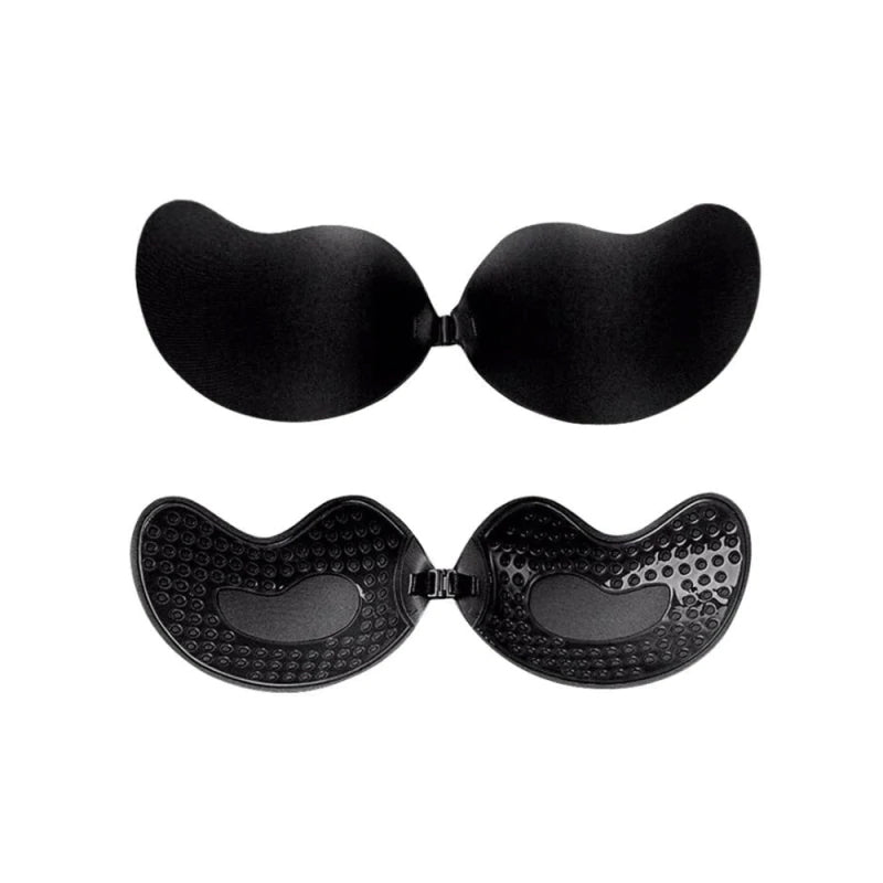 Self-adhesive push-up bra