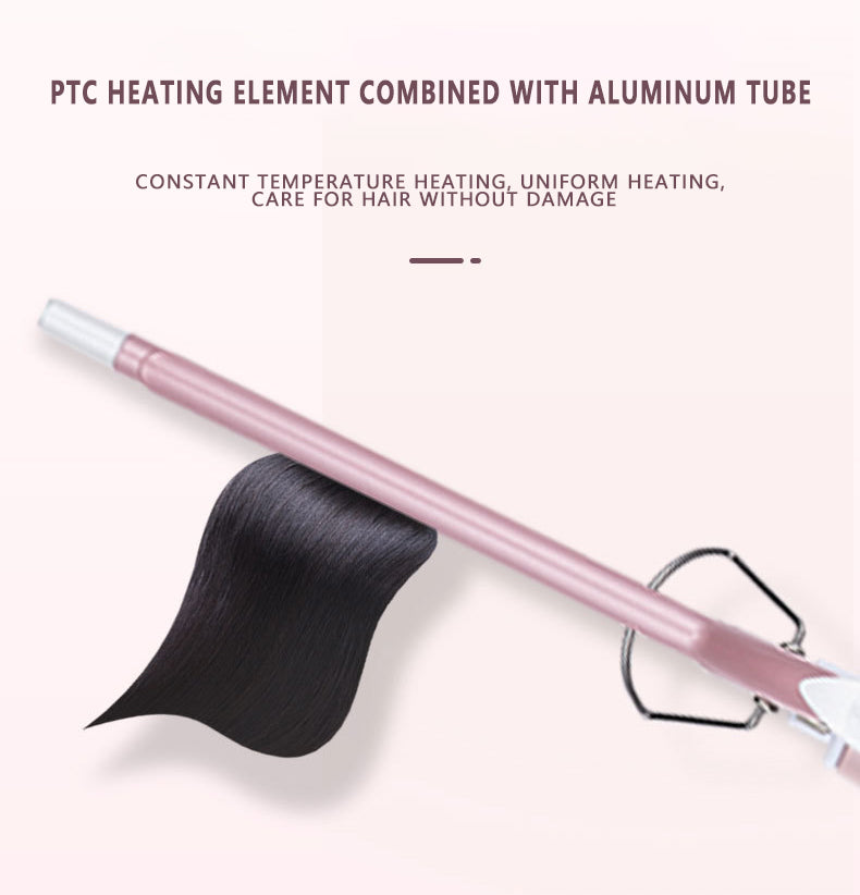 Professional Curling Iron Non Harmful Curling Iron Wave Curl