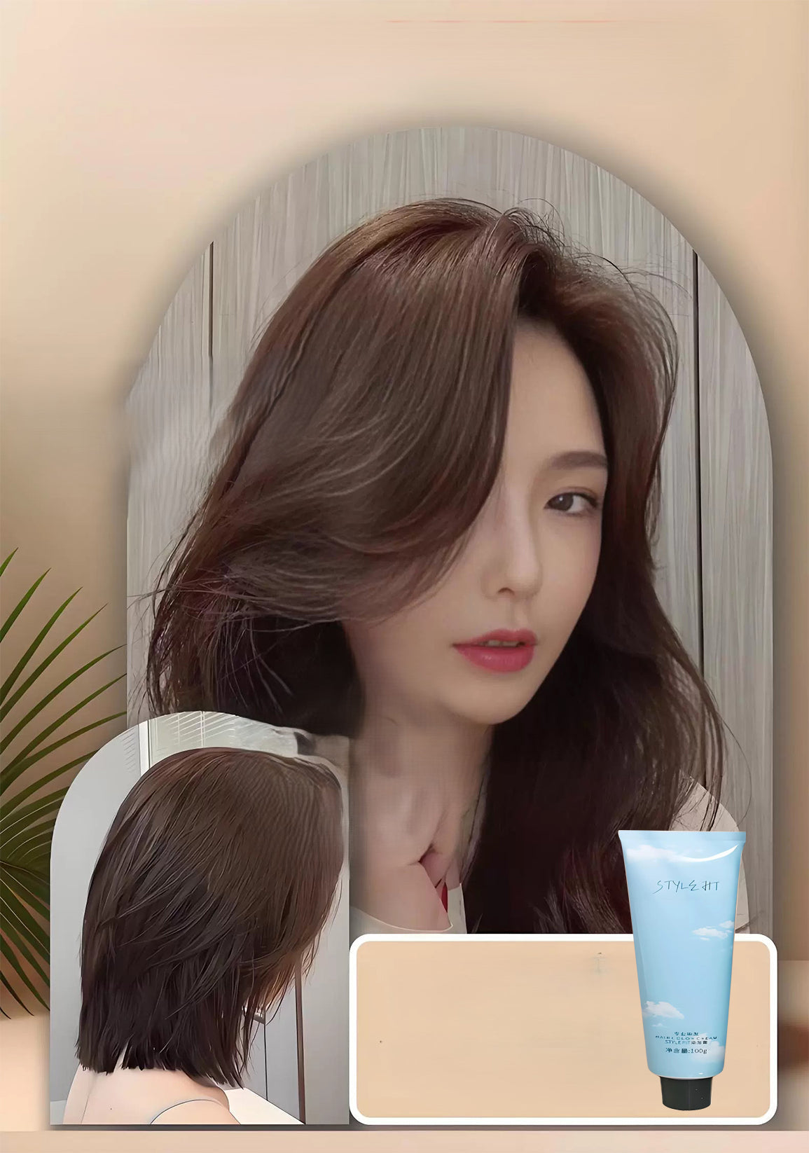 Hair dye for men and women