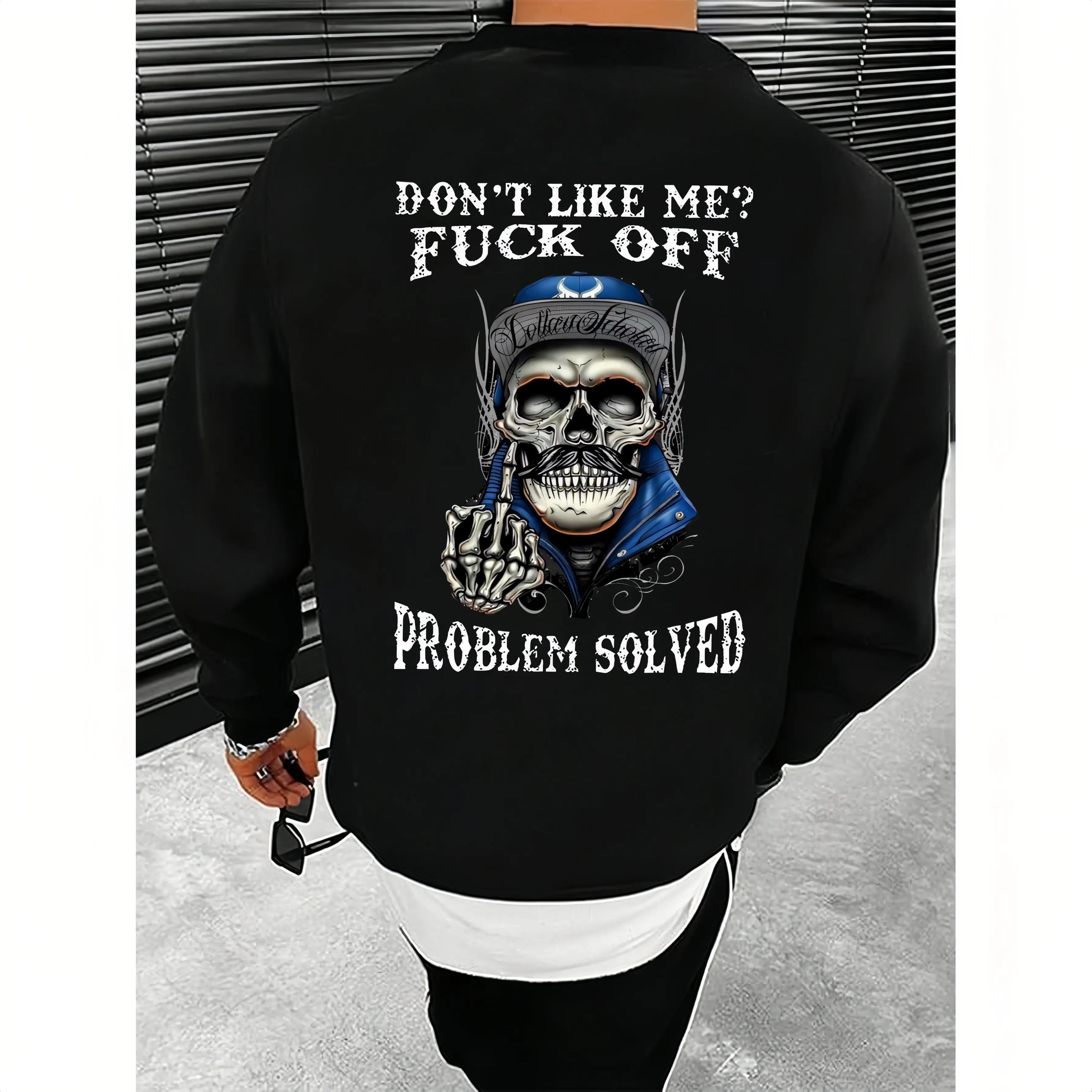 Pure Cotton T-Shirt with Skull Graphic