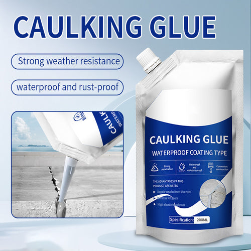 Waterproof Crack Repair Sealant – Seal Roof & Wall Cracks🧱, Durable & Leak-Resistant🔒