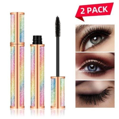 2022 4D Galaxy Waterproof Silk Fiber Thick Lengthening Mascara