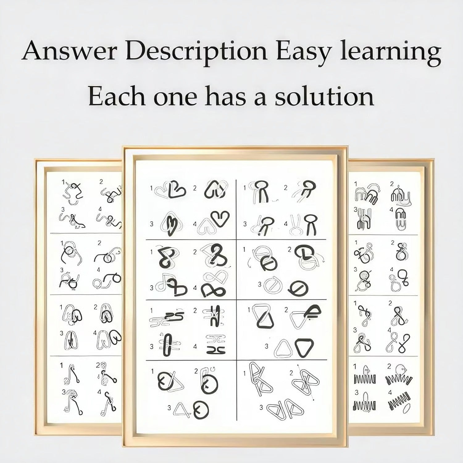 Metal Montessori Puzzle