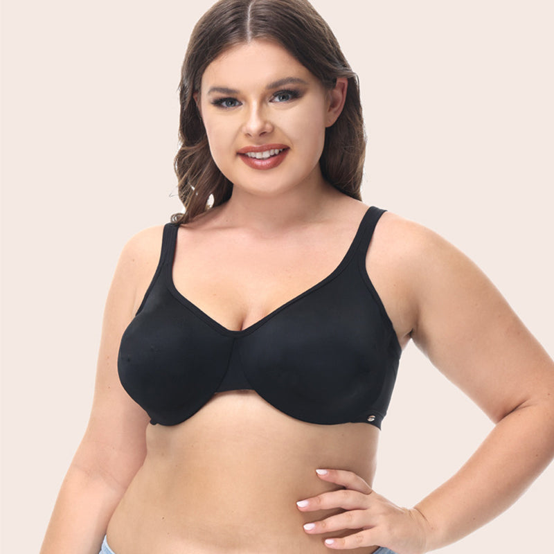 Full Cup Solid Ultra Thin Bra