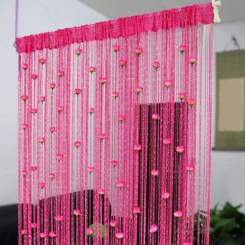 Rose Wire Door Curtain