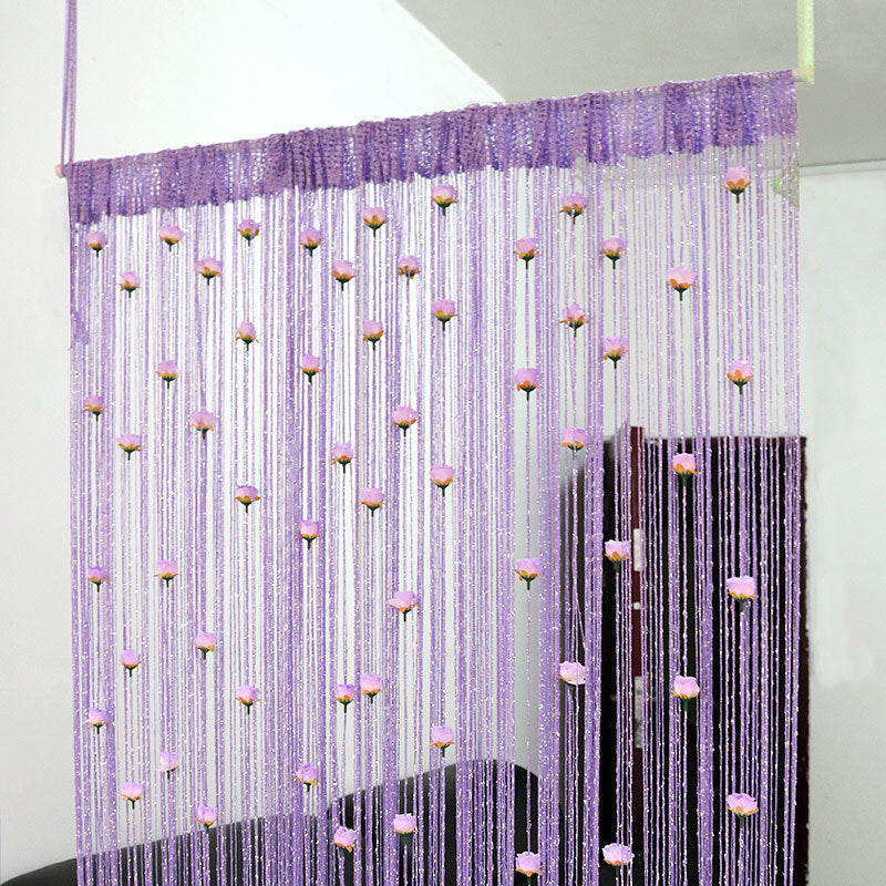 Rose Wire Door Curtain