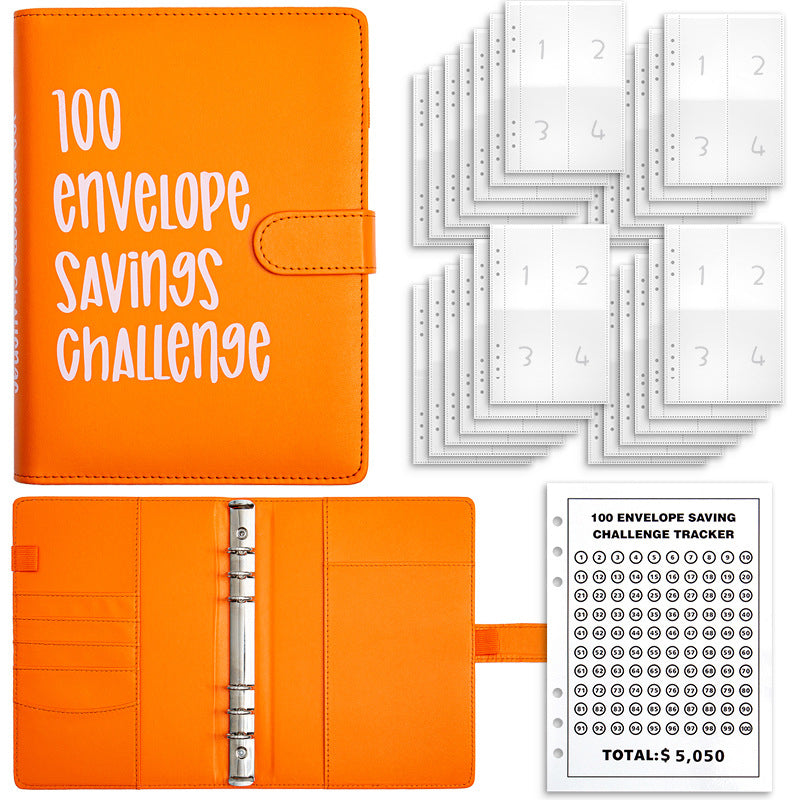 100 Envelope Savings Challenge -- Notebook