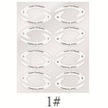 New Eyeshadow/Eyeliner Makeup Template Stickers